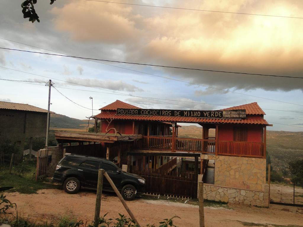 Pousada Cachoeiras De Milho Verde Bagian luar foto