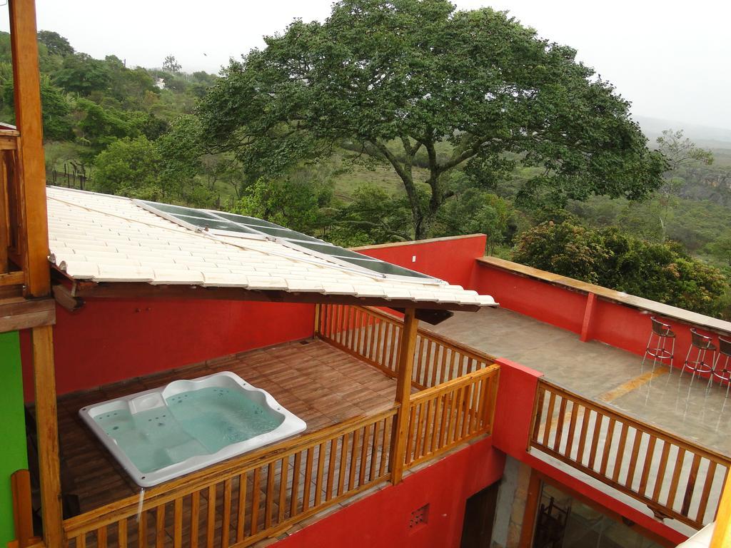 Pousada Cachoeiras De Milho Verde Bagian luar foto